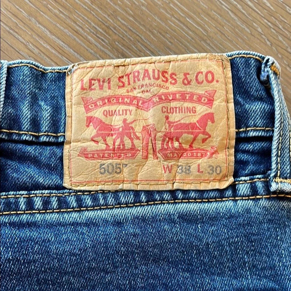Levi's 505 Denim Blue Jeans